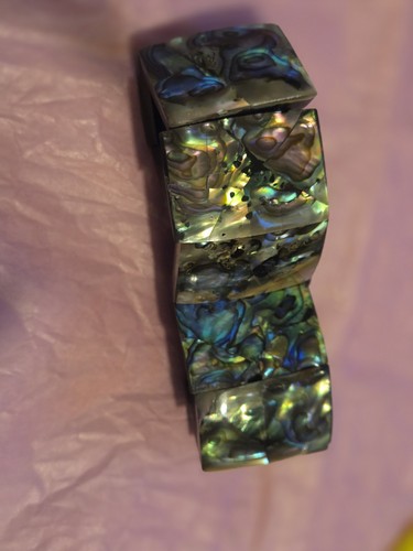 Shell abalone inlay - shell,