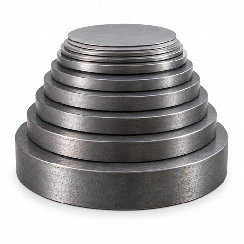 Mild steel discs round circles - mild,