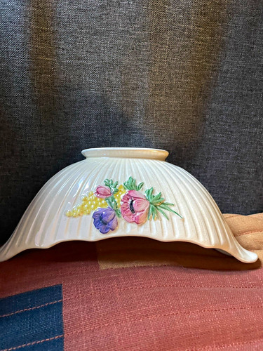 Maling floral embossed oval - floral,