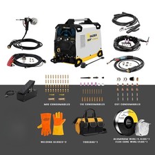Simder SD-4050Pro 10in1 Alu Spool MIG TIG Stick Welder & Plasma Cut Luxury Pack