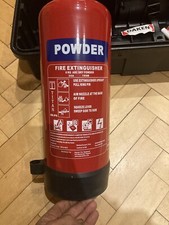 Titan 6KG ABC dry powder fire extinguisher In Plastic Case 