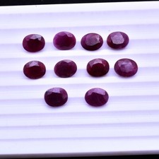 Pcs natural ruby 10mm - ruby,