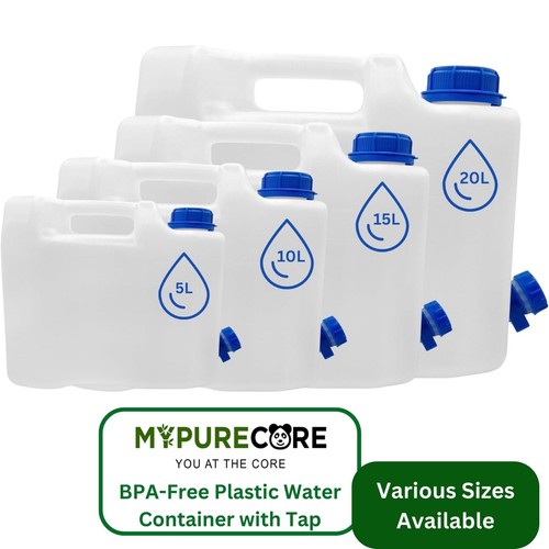 Water storage containers - water,