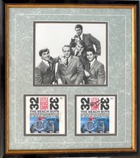 The Beach Boys, Framed (42cm x 37cm) Hand Signed Dual CD Presentation & UACC COA