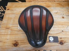 Triumph Bonneville 1200 Bobber. Alex Leathercraft Hand Crafted Seat.