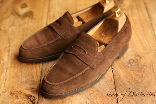John lobb lopez brown suede - lobb,