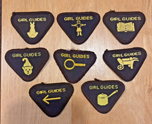 Vintage girl guide - vintage, brownie