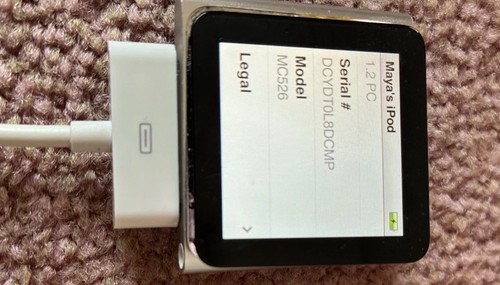 Apple ipod nano 6th generation - apple,