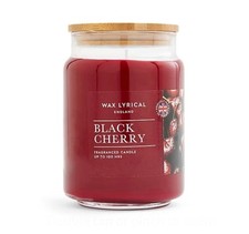 Wax Lyrical England Large Jar Candle 475g Black Cherry