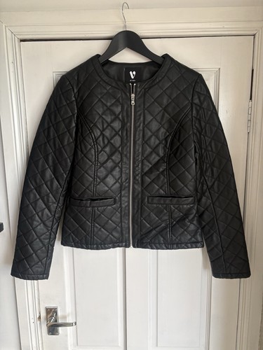 Very size black quilted - very,