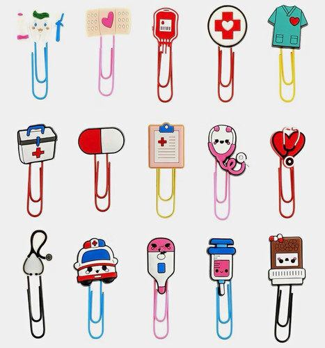 15pcs medical cartoon paper - 15pcs,