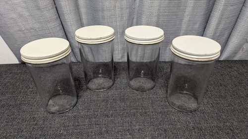 Lot vintage jam jars 12oz - 4,