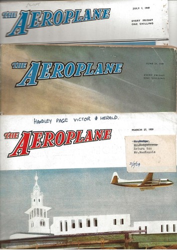 Aeroplane magazine 3 issues - aeroplane,