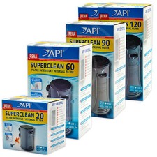 API Superclean Internal Filter Aquarium Crystal Clear Healthy Water Fish Tank
