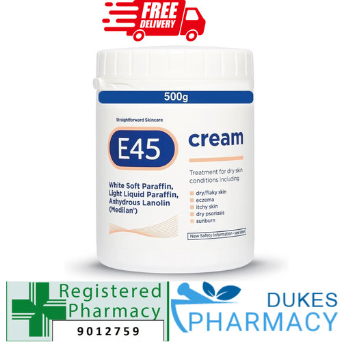 E45 cream treatment - treatment, dry
