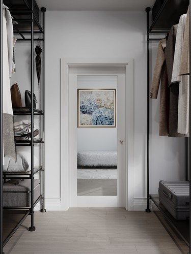 1 lite mirror solid - 80",