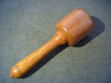 Wooden carver's mallet.