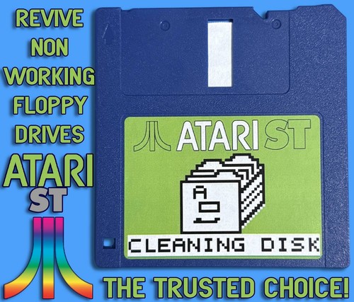 Floppy disk drive cleaner - disk,
