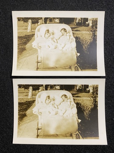 Twin children baby buggy - twin,