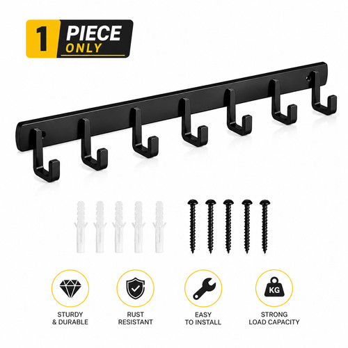 Hooks aluminum key coat - aluminum,