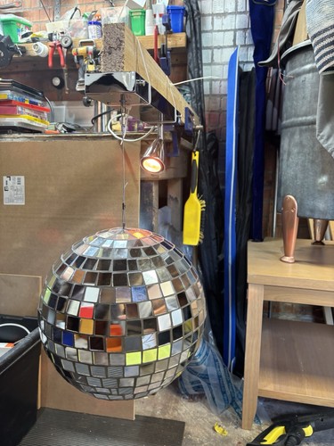 Illuminate mirror ball with - illuminate,