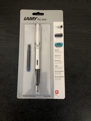 Lamy star white silver - star,