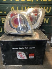 Ford Fiesta mk3 Lexus Style Rear Lights Max Power Modified Car Tuning USED