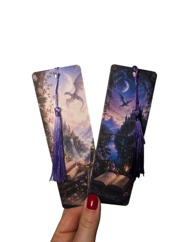 Fantasy themed bookmarks with - fantasy,