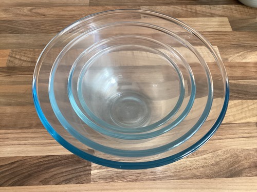 Set vintage pyrex clear - x,