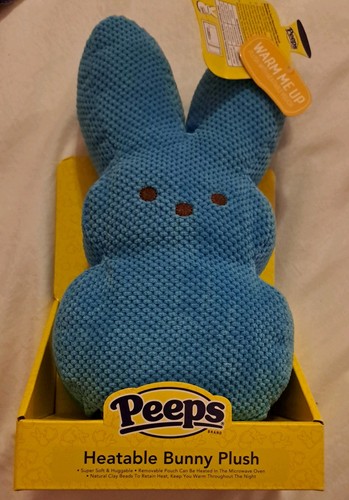 Peeps heatable bunny plush - peeps,