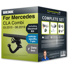 Towbar detachable for MERCEDES