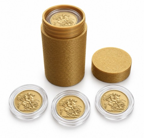 Full gold sovereign 4mm - full,