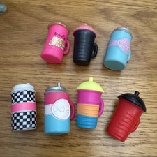 LOL Surprise Doll Collectible Drink Cups/Tumbler Bundle of 7   Different Designs