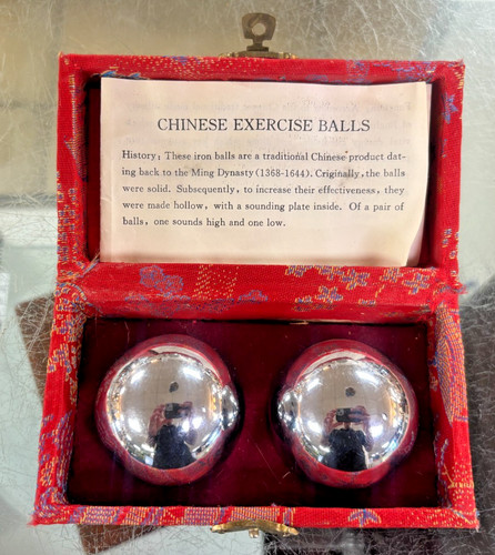 Vintage chinese hand exercise - hand, exercise/