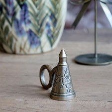 Brass candle snuffer - candle, antique