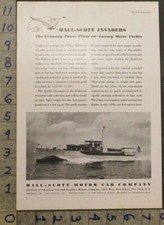 1937 HALL-SCOTT MOTORBOAT