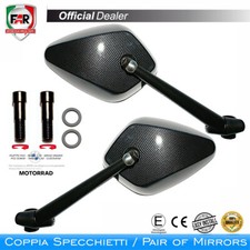FAR 7144 Approved Mirrors + Adapters For BMW 1200 R Nine T 2013-2020