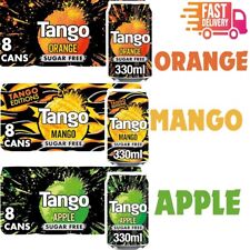 Tango Sugar Free Cans 8 x 330ml (Pack of 8) Multiple Flavours