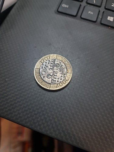 Two pound coin 1707 - pound,