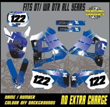 YAMAHA DTR125 STICKERS - DTR