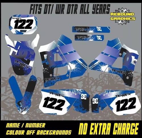Yamaha dtr125 stickers - yamaha,