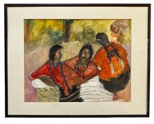 Vintage Original Watercolor