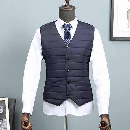 Men gilet padded waistcoat - gilet,
