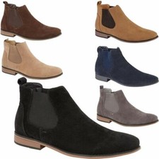 Mens Desert Boots Suede Casual