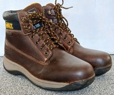 MENS DEWALT APPRENTICE GALACTIC STEEL TOE ANKLE BOOTS. SIZE UK 7