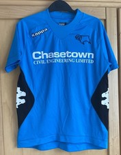 Derby County Football Club Vintage Official Kappa Top Age 13/14/15