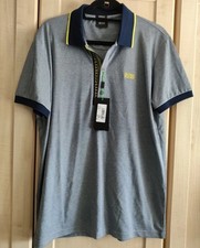 Hugo Boss Men's Polo Shirt Size L AUTHENTIC NO DOUBT RRP £99 Designer T Shirt 