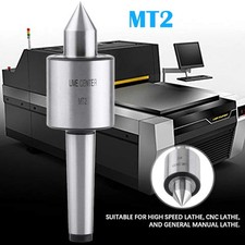 MT2 Live Center Morse Taper Triple Bearing Lathe Center Revolving Tool Turning