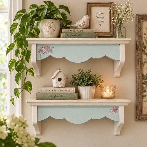 Vintage style scalloped - vintage,