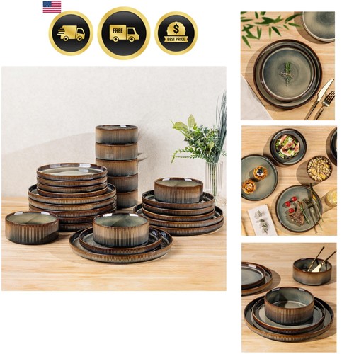 Ceramic dinnerware set for - ceramic, 8